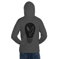 PRINTED LIGHT BULB Unisex Hoodie