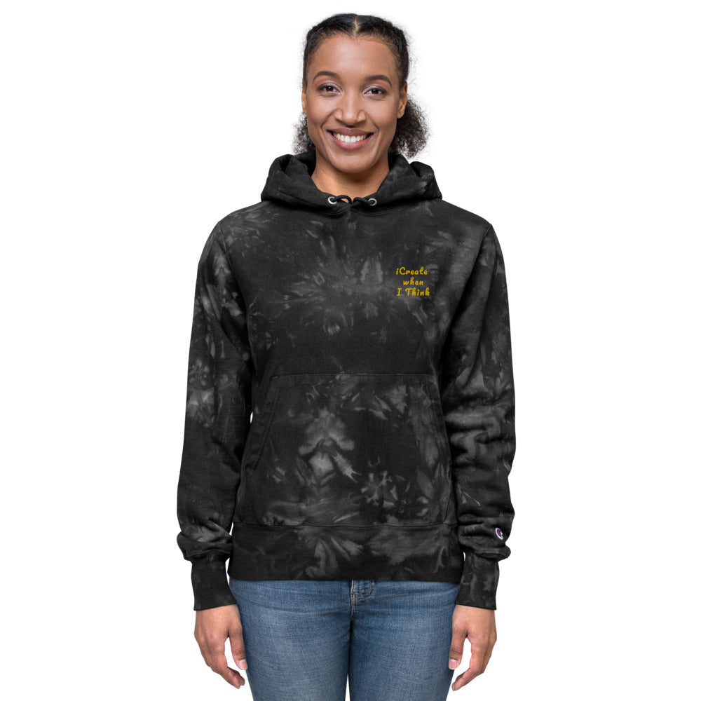 iCreate Unisex Champion tie-dye hoodie – OhanGrace