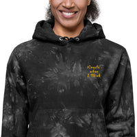 iCreate Unisex Champion tie-dye hoodie