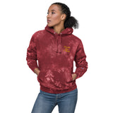 iCreate Unisex Champion tie-dye hoodie